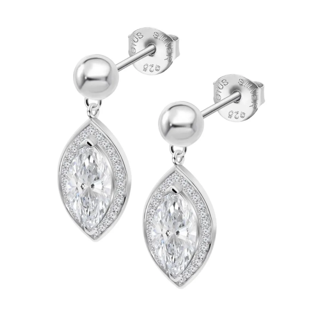 Lotus Silver Boucles oreilles Colors - LP3787-4-1 | Femme Boucles D'Oreilles