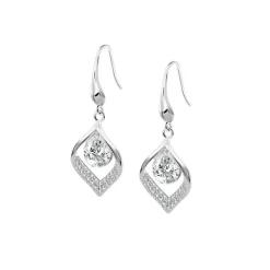 Lotus Silver Boucles oreilles Glam - LP3711-4-1 Argent 925/1000 | Femme Boucles D'Oreilles