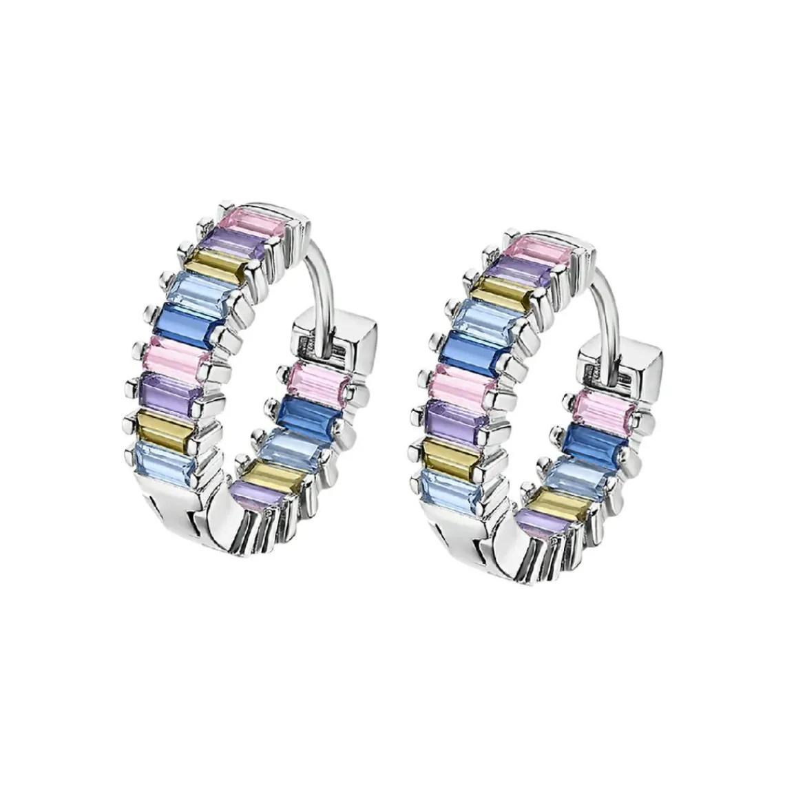 Lotus Silver Boucles oreilles Rainbow - LP3115-4-2 Argent 925/1000 | Femme Boucles D'Oreilles