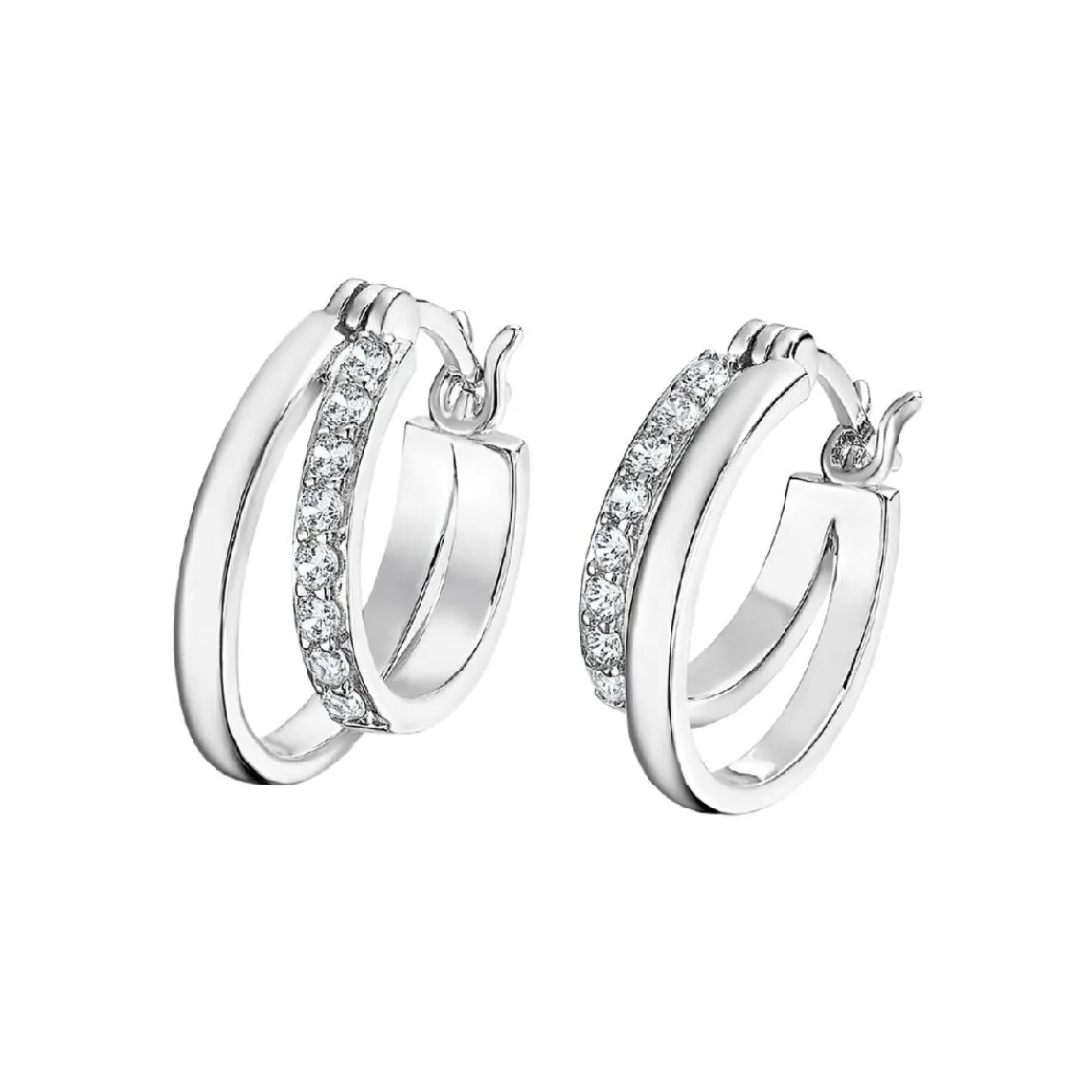 Lotus Silver Boucles oreilles Glam - LP3511-4-1 Argent 925/1000 | Femme Boucles D'Oreilles