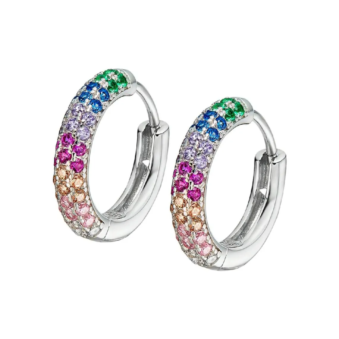 Lotus Silver Boucles oreilles Rainbow - LP3484-4-1 Argent 925/1000 | Femme Boucles D'Oreilles