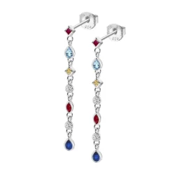 Lotus Silver Boucles oreilles Colors - LP3734-4-2 | Femme Boucles D'Oreilles