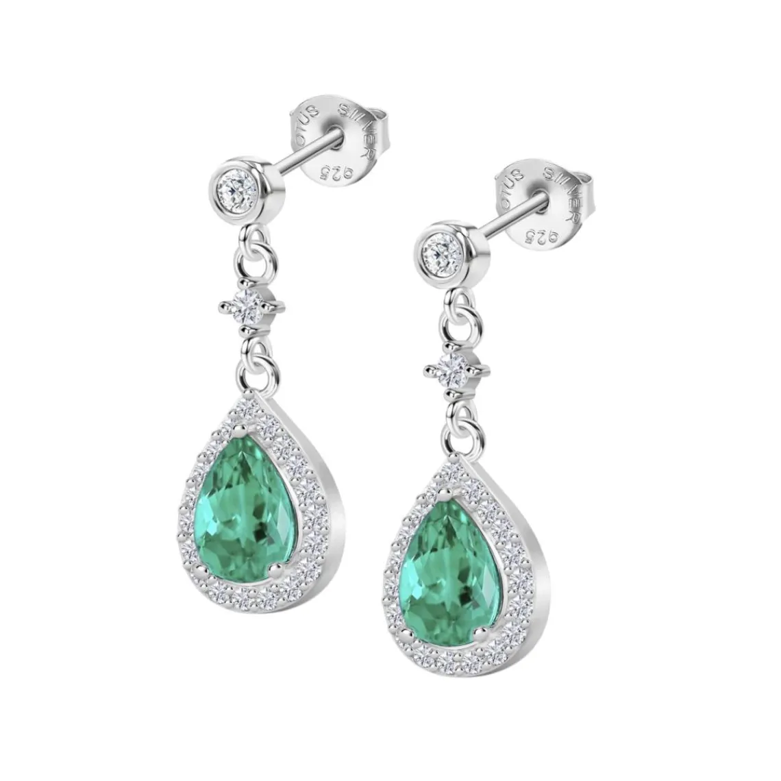 Lotus Silver Boucles oreilles Colors - LP1592-4-5 | Femme Boucles D'Oreilles