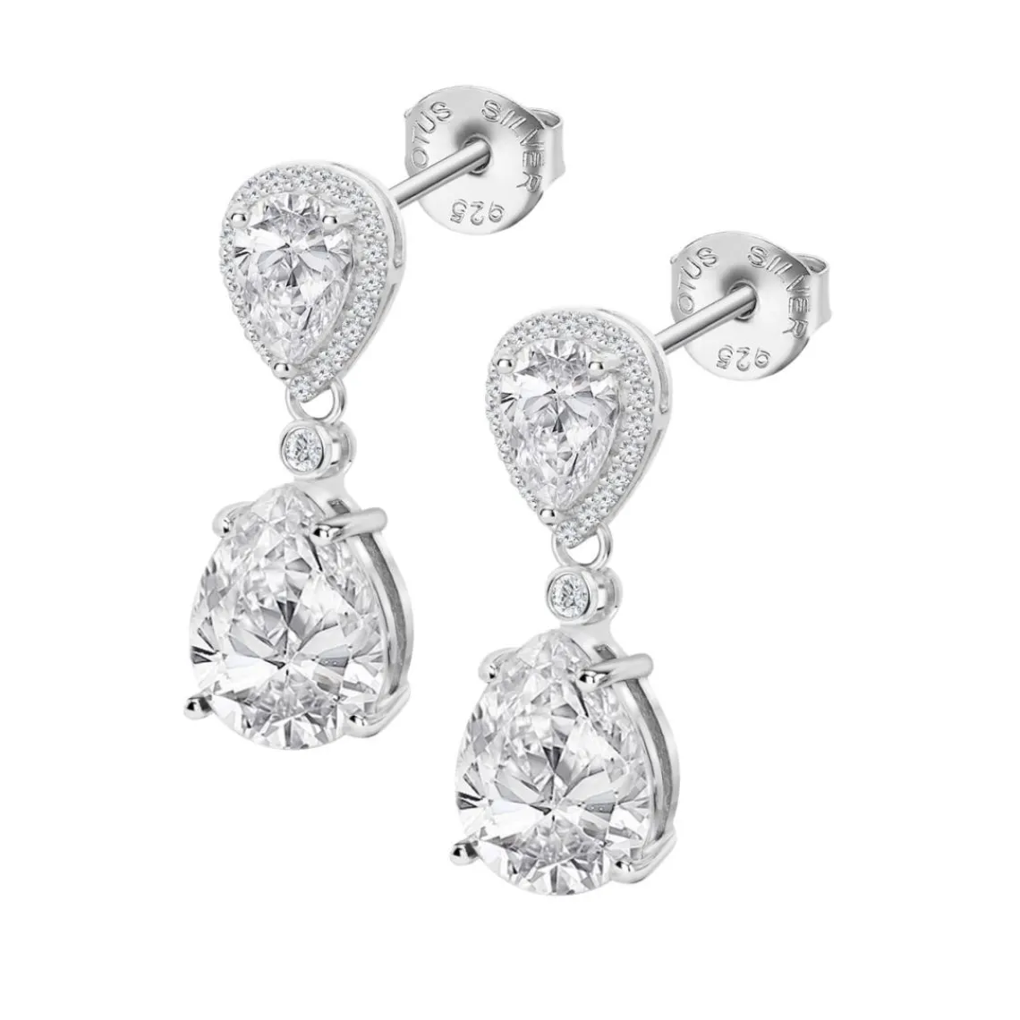 Lotus Silver Boucles oreilles Colors - LP3788-4-1 | Femme Boucles D'Oreilles