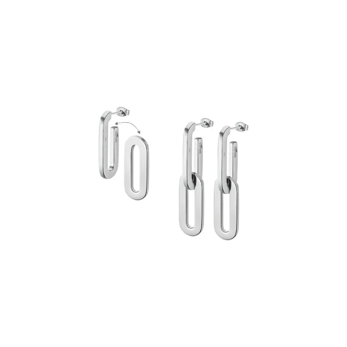 Lotus Style Bijoux Boucles oreilles Urban Woman - LS2425-4-1 Acier | Femme Boucles D'Oreilles