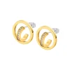 Lotus Style Bijoux Boucles oreilles Urban Woman LS2321-4-2 Acier doré | Femme Boucles D'Oreilles