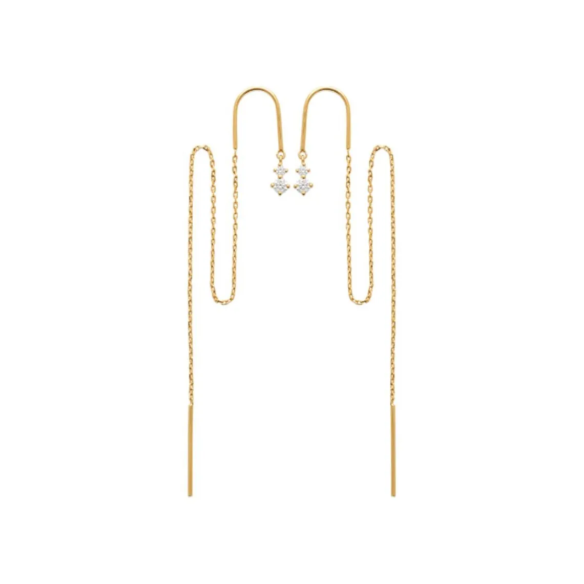 Maison de la Bijouterie Boucles oreilles Sensimio Y30306Z0 Plaqué or | Femme Boucles D'Oreilles