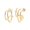 Maison de la Bijouterie Boucles oreilles Sensimio Y3035Y00 Plaqué or | Femme Boucles D'Oreilles