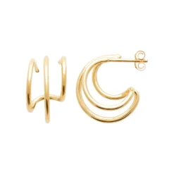 Maison de la Bijouterie Boucles oreilles Sensimio Y3035Y00 Plaqué or | Femme Boucles D'Oreilles