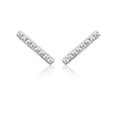 Maison de la Bijouterie Boucles oreilles oxyde de zirconium Argent Z5YW4Z0 | Femme Boucles D'Oreilles