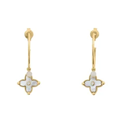Pierre Lannier Bijoux Boucles oreilles Rubya - BJ23A2211 Acier Doré | Femme Boucles D'Oreilles