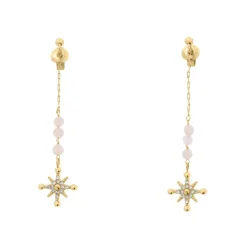 Pierre Lannier Bijoux Boucles oreilles Australe - BJ22A6251 Acier Doré | Femme Boucles D'Oreilles