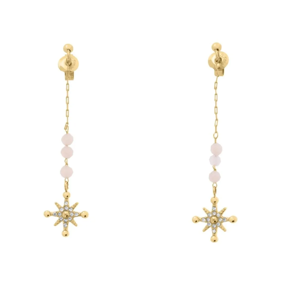 Pierre Lannier Bijoux Boucles oreilles Australe - BJ22A6251 Acier Doré | Femme Boucles D'Oreilles