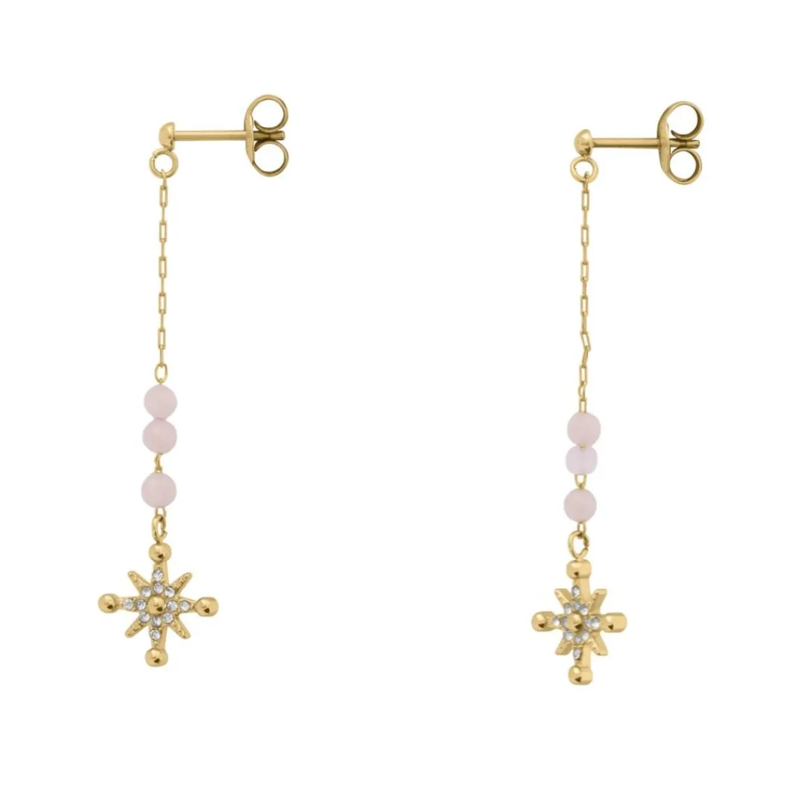Pierre Lannier Bijoux Boucles oreilles Australe - BJ22A6251 Acier Doré | Femme Boucles D'Oreilles