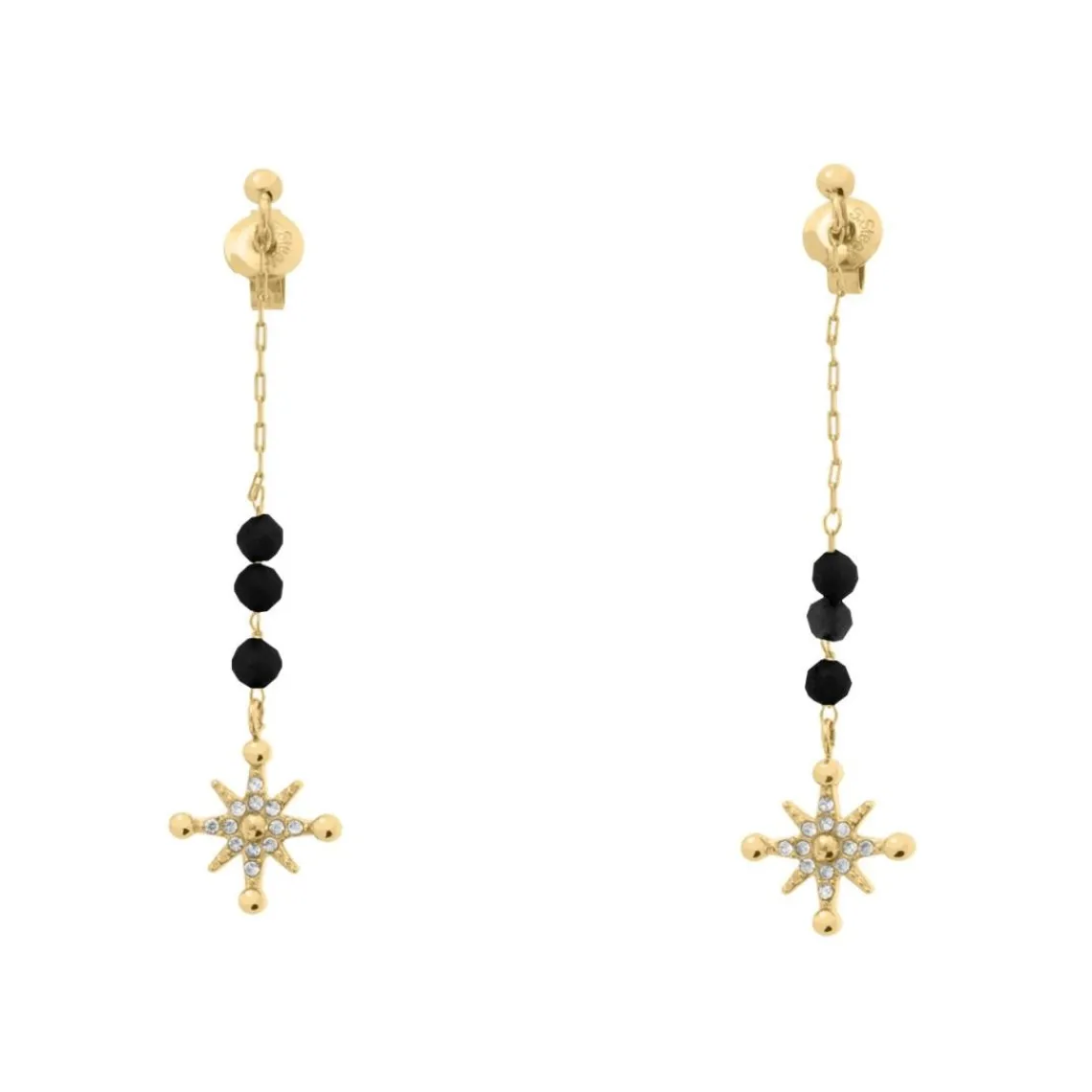 Pierre Lannier Bijoux Boucles oreilles Australe - BJ22A6231 Acier Doré | Femme Boucles D'Oreilles