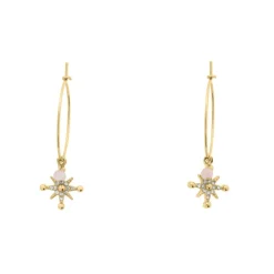 Pierre Lannier Bijoux Boucles oreilles Australe - BJ22A2251 Acier Doré | Femme Boucles D'Oreilles