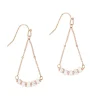 Sloya Boucles oreilles Piana en pierres Howlite | Femme Boucles D'Oreilles