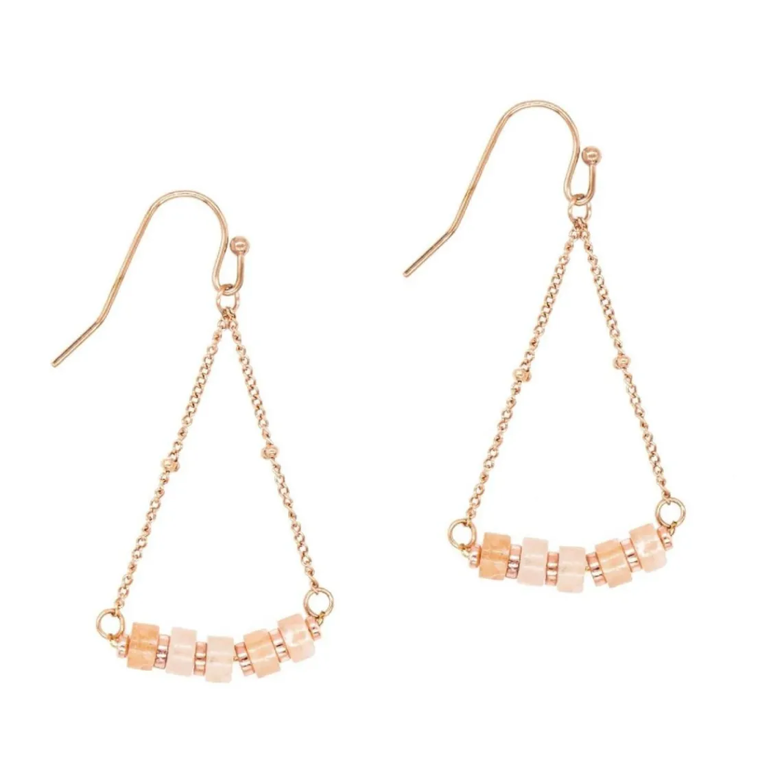 Sloya Boucles oreilles Piana en pierres de Soleil | Femme Boucles D'Oreilles