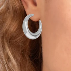 So Charm Bijoux Boucles Oreilles So Charm - B3403-ARGENT - Boucles D'Oreilles Argentées | Femme Boucles D'Oreilles