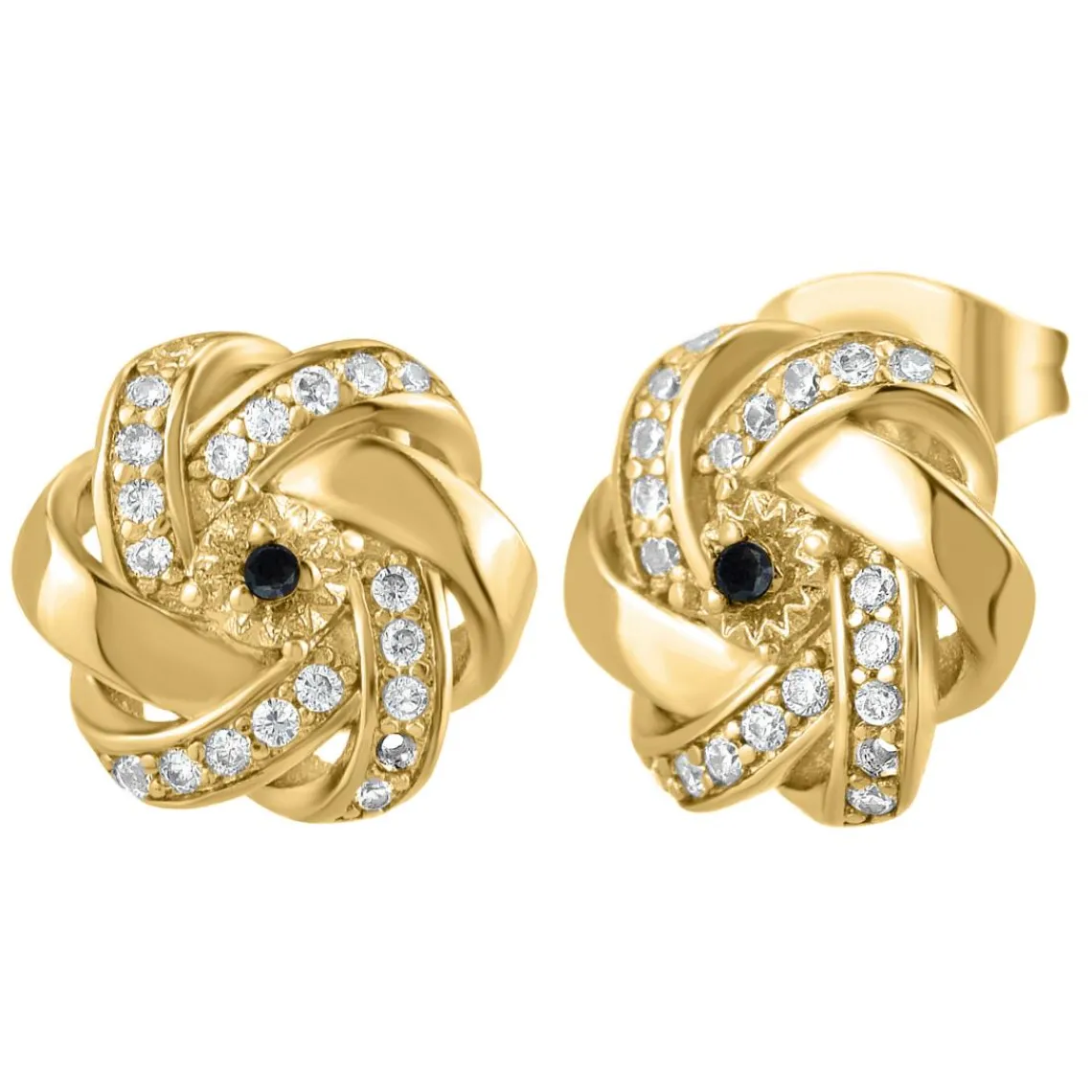 So Charm Bijoux Boucles Oreilles So Charm - BD2034-DORE-BO-DIAMANT - Boucles D'Oreilles Dorées | Femme Boucles D'Oreilles