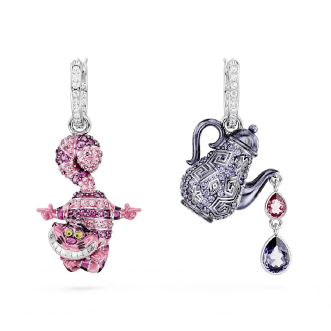 Swarovski Bijoux Boucles oreilles Swarovski Alice - 5682806 multicolore,argent | Femme Boucles D'Oreilles
