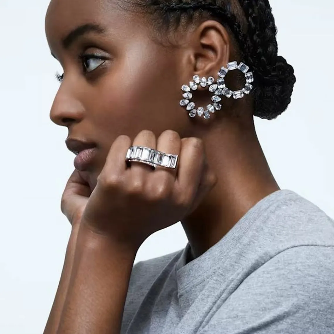 Swarovski Bijoux Boucles oreilles Swarovski 5601509 - Cristaux swarovski | Femme Boucles D'Oreilles