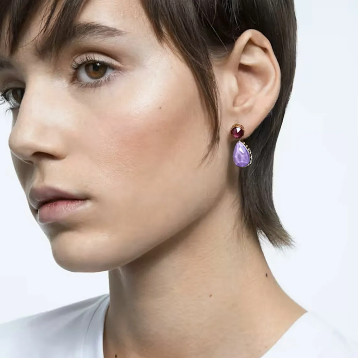Swarovski Bijoux Boucles oreilles Swarovski 5600523 - Cristaux swarovski | Femme Boucles D'Oreilles