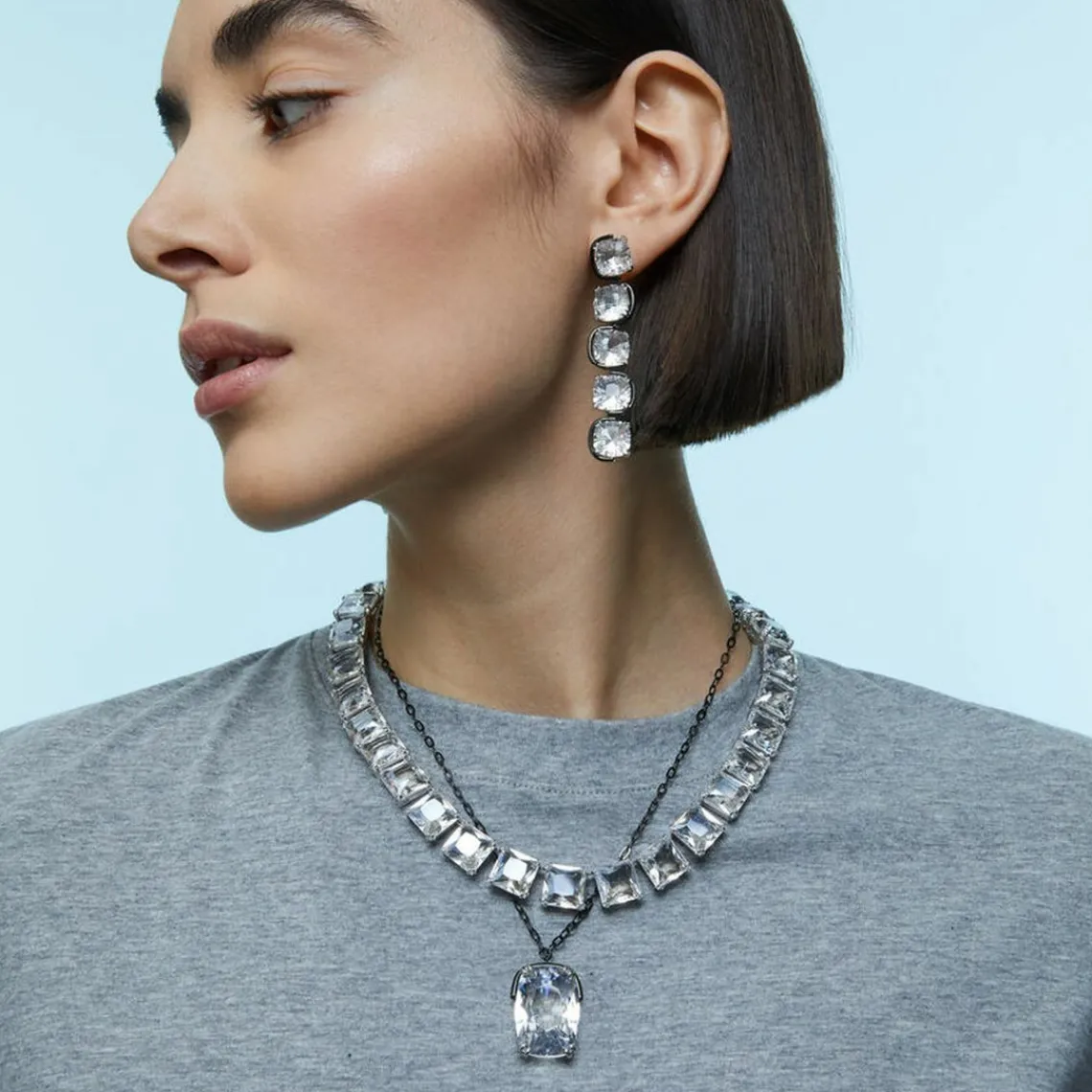 Swarovski Bijoux Boucles oreilles Swarovski 5600043 - Cristaux swarovski | Femme Boucles D'Oreilles