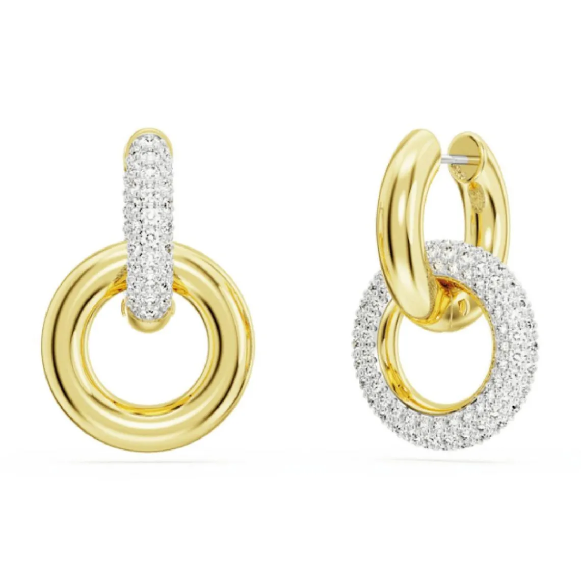 Swarovski Bijoux Boucles oreilles Swarovski 5668818 Dextera - PE InterLinked CRE/GOS | Femme Boucles D'Oreilles