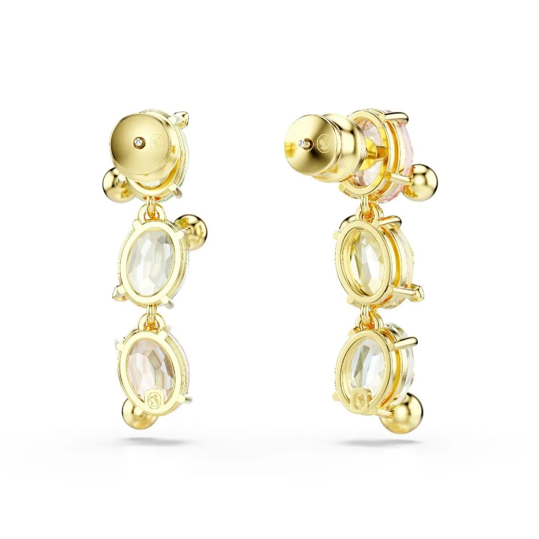 Swarovski Bijoux Boucles oreilles Swarovski Gema - 5714815 Plaqué or Multicolore | Femme Boucles D'Oreilles
