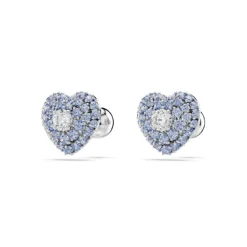 Swarovski Bijoux Boucles oreilles Swarovski Hyperbola Studs - 5683576 bleu,argent | Femme Boucles D'Oreilles
