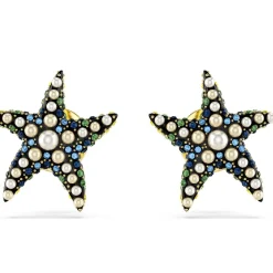 Swarovski Bijoux Boucles oreilles Swarovski Idyllia F Starfish - 5684162 multicolore,doré | Femme Boucles D'Oreilles