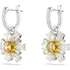 Swarovski Bijoux Boucles oreilles Swarovski Idyllia E - 5683243 jaune,argent | Femme Boucles D'Oreilles