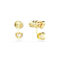 Swarovski Bijoux Boucles oreilles Swarovski Imber Organic - 5705461 Blanc Plaqué or | Femme Boucles D'Oreilles