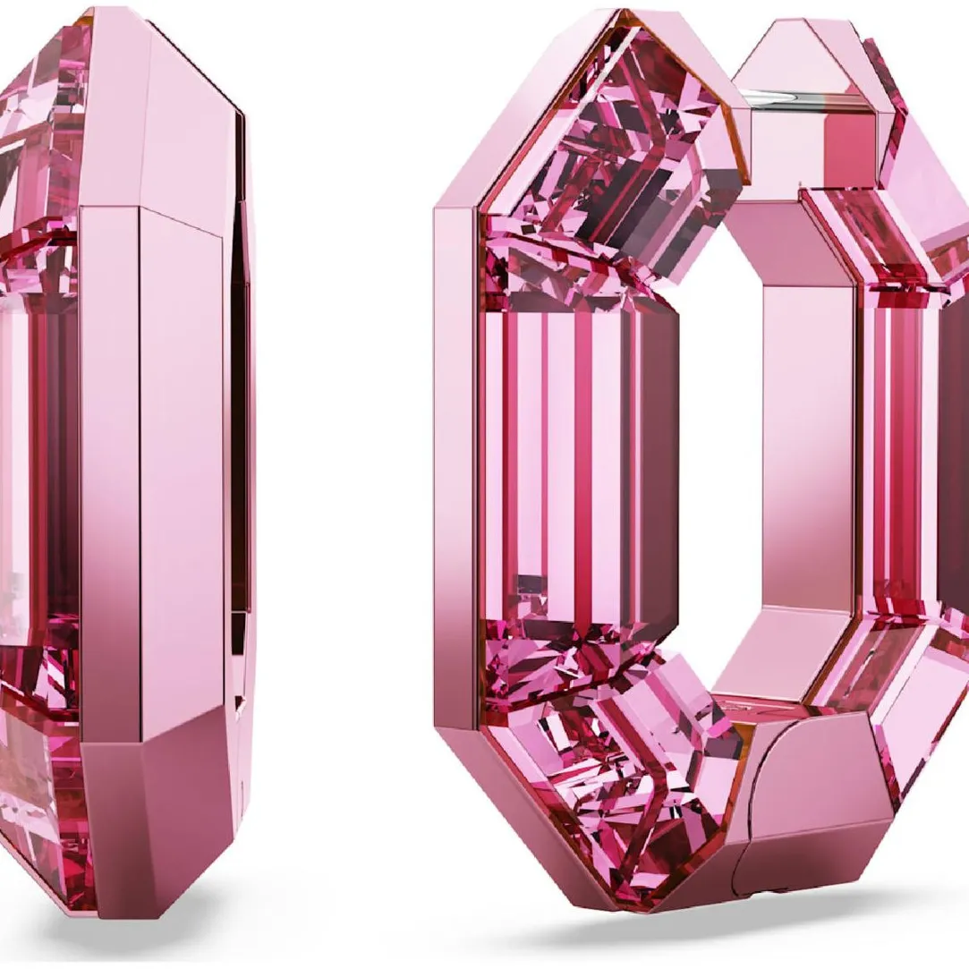 Swarovski Bijoux Boucles oreilles Swarovski Imber - 5680783 rose,argent | Femme Boucles D'Oreilles