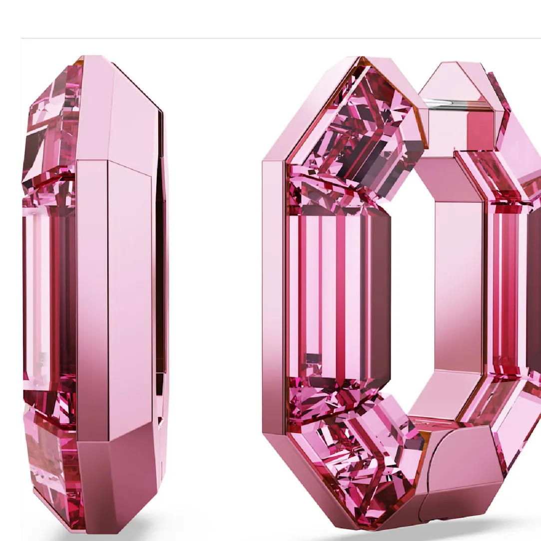Swarovski Bijoux Boucles oreilles Swarovski Imber - 5680783 rose,argent | Femme Boucles D'Oreilles