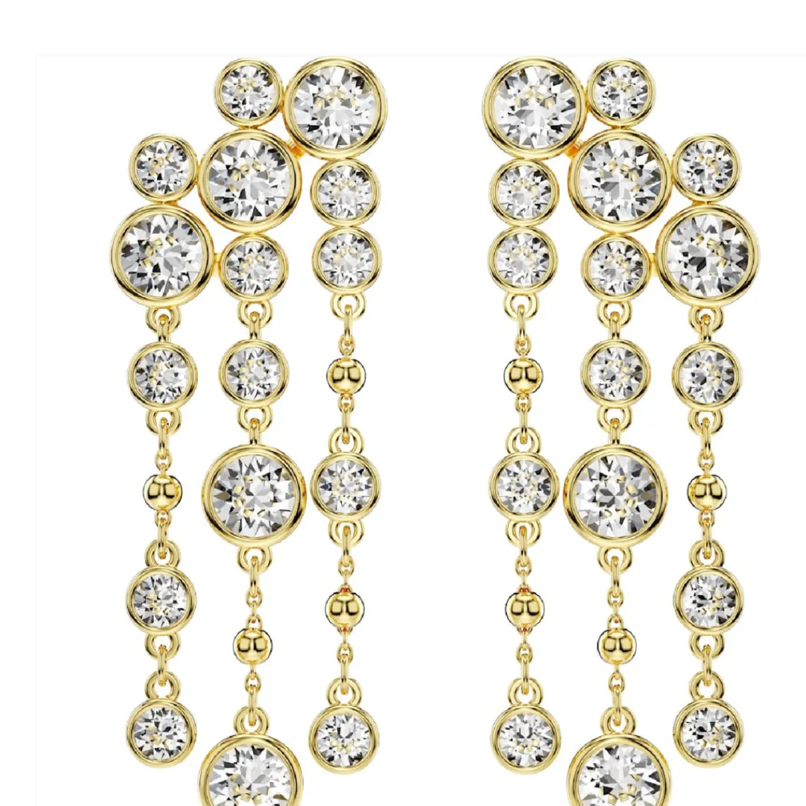 Swarovski Bijoux Boucles oreilles Swarovski Imber - 5680093 doré | Femme Boucles D'Oreilles