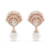Swarovski Bijoux Boucles oreilles Swarovski Idyllia E Drop Pearl - 5689196 doré rose,blanc | Femme Boucles D'Oreilles