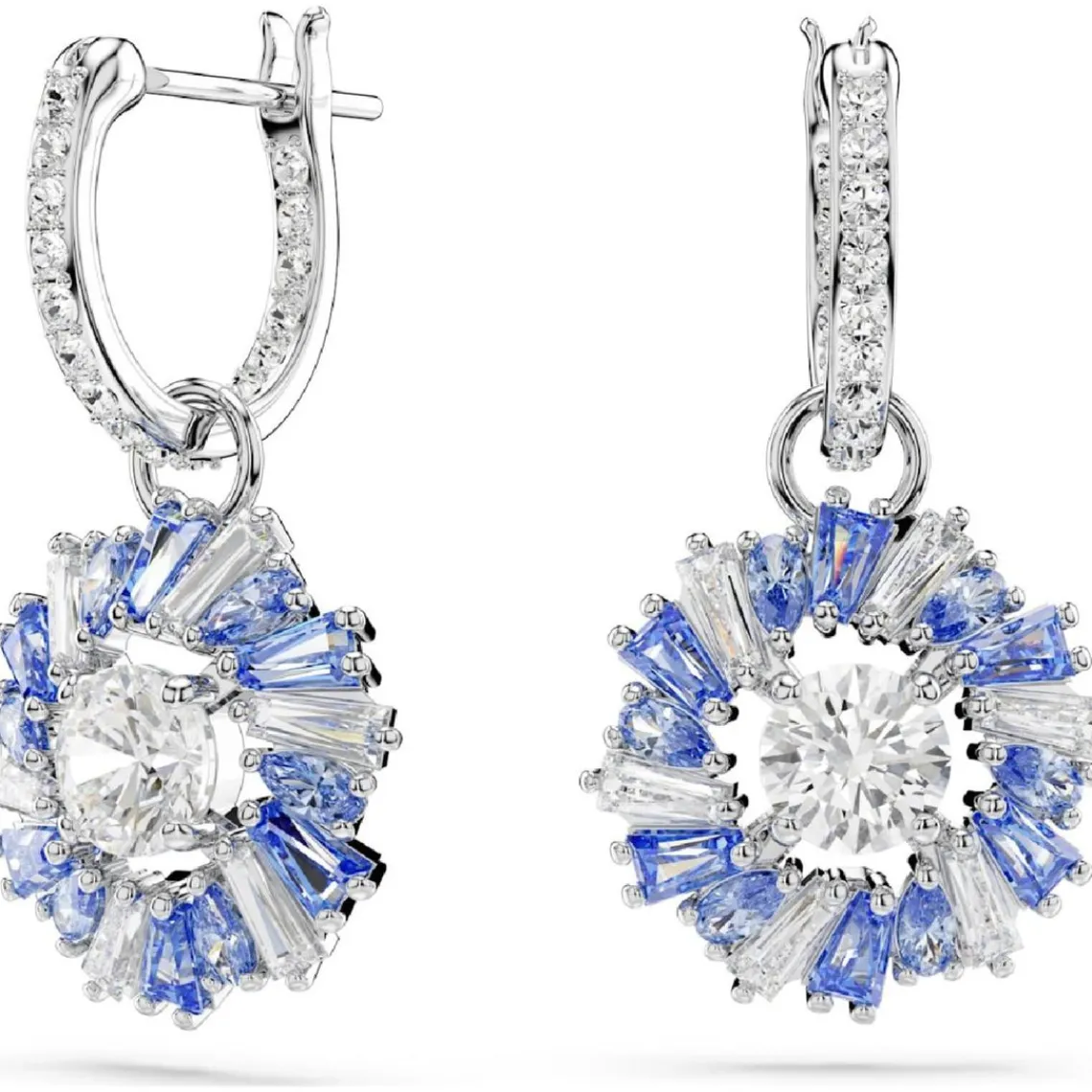 Swarovski Bijoux Boucles oreilles Swarovski Idyllia E - 5680016 bleu,argent | Femme Boucles D'Oreilles