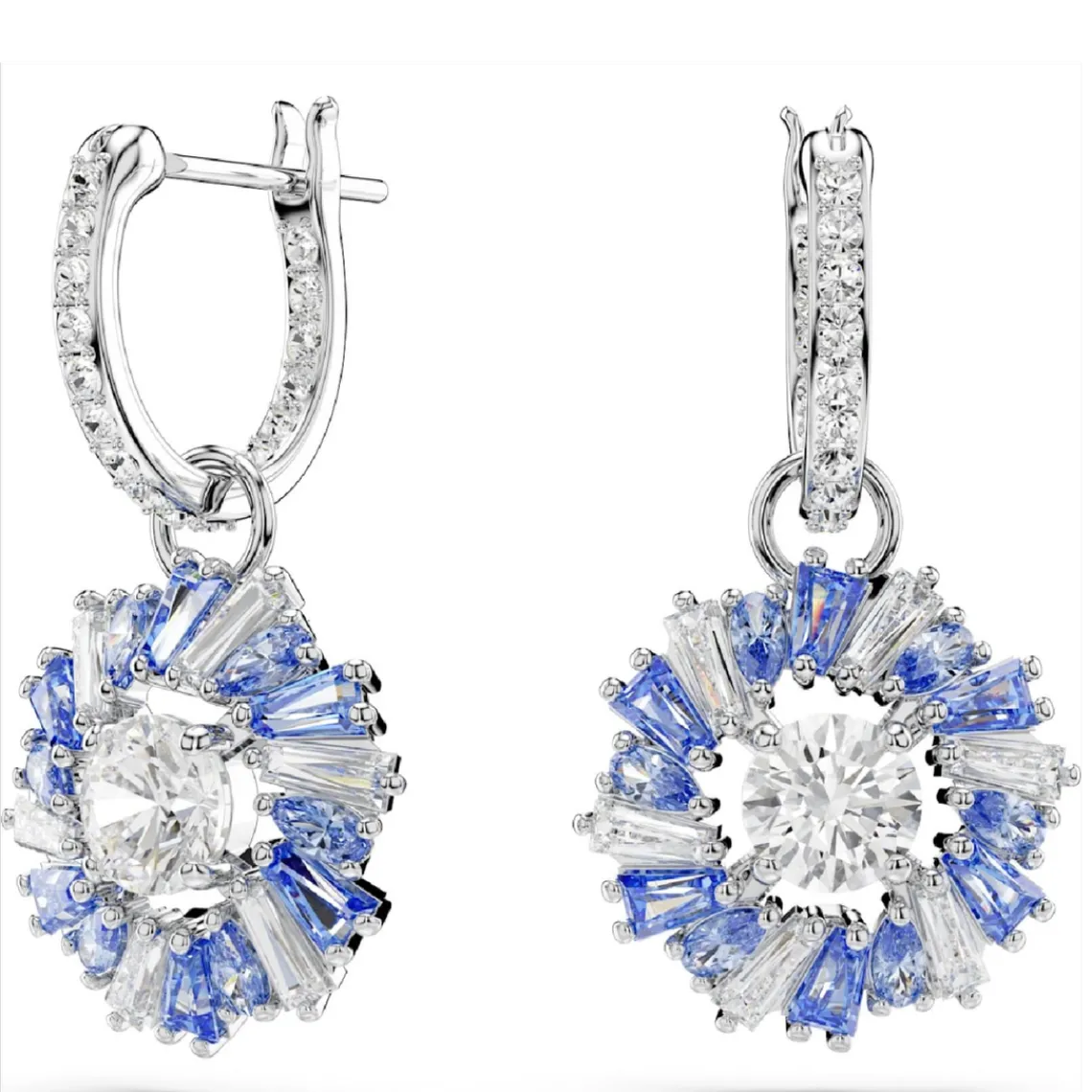 Swarovski Bijoux Boucles oreilles Swarovski Idyllia E - 5680016 bleu,argent | Femme Boucles D'Oreilles