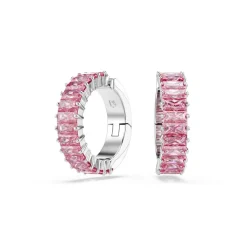 Swarovski Bijoux Boucles oreilles Swarovski Matrix - 5719140 Violet Métal rhodié | Femme Boucles D'Oreilles