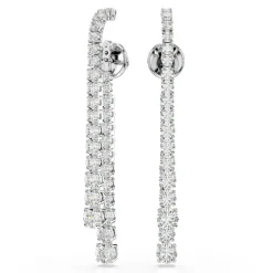 Swarovski Bijoux Boucles oreilles Swarovski Matrix Tennis - 5709257 Métal rhodié Argent | Femme Boucles D'Oreilles