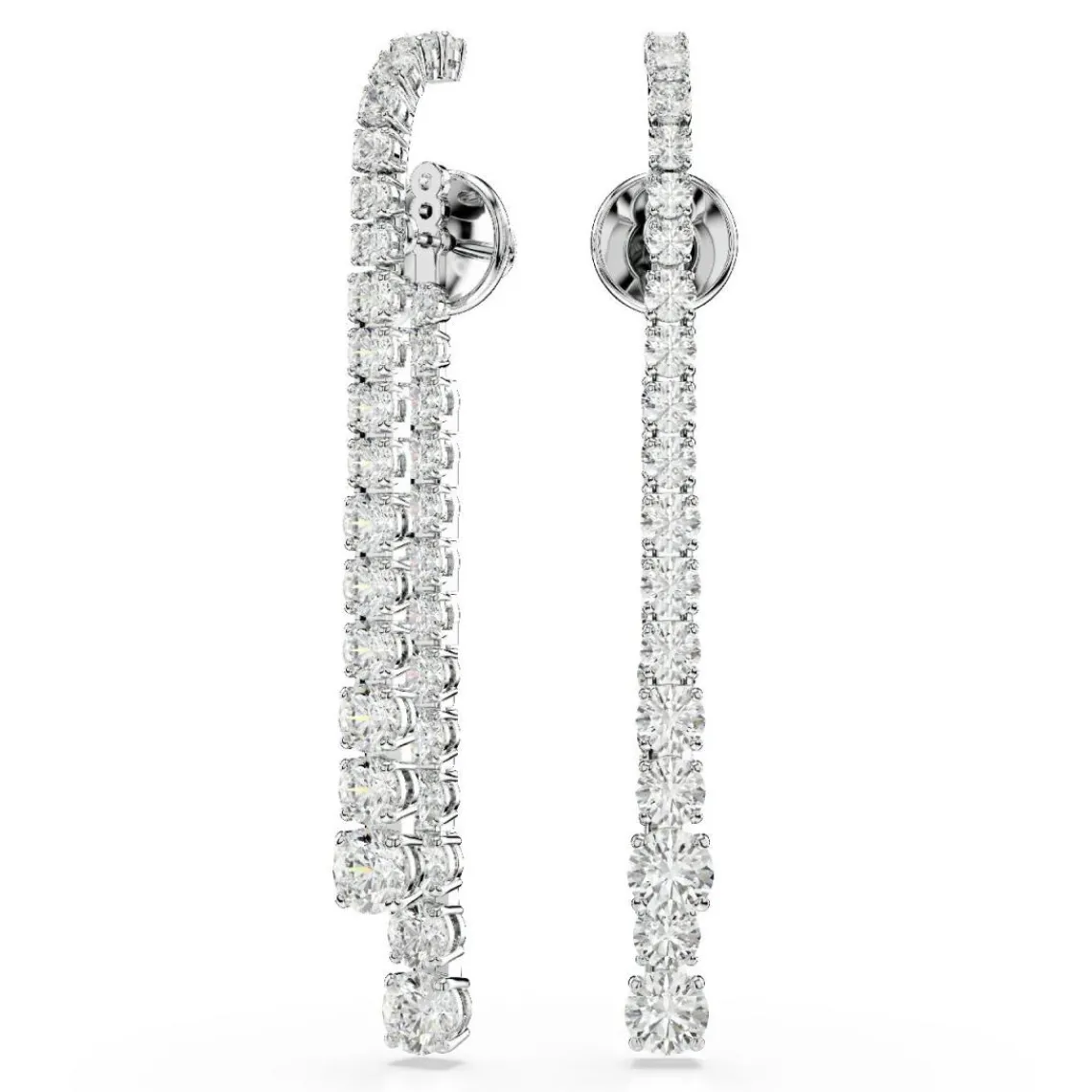 Swarovski Bijoux Boucles oreilles Swarovski Matrix Tennis - 5709257 Métal rhodié Argent | Femme Boucles D'Oreilles
