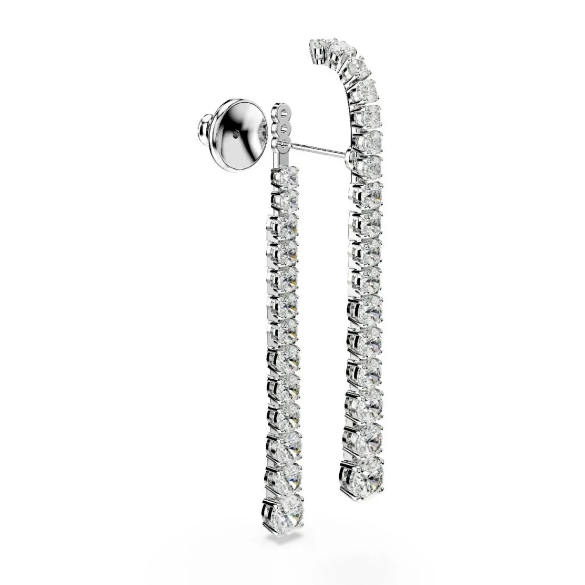 Swarovski Bijoux Boucles oreilles Swarovski Matrix Tennis - 5709257 Métal rhodié Argent | Femme Boucles D'Oreilles