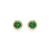 Swarovski Bijoux Boucles oreilles Swarovski Una  - 5680562 Plaqué or Vert | Femme Boucles D'Oreilles