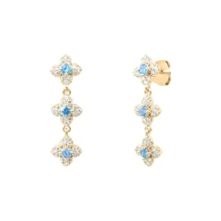 Punica Bijoux Boucles Fine FIN_E11_GP | Femme Boucles D'Oreilles