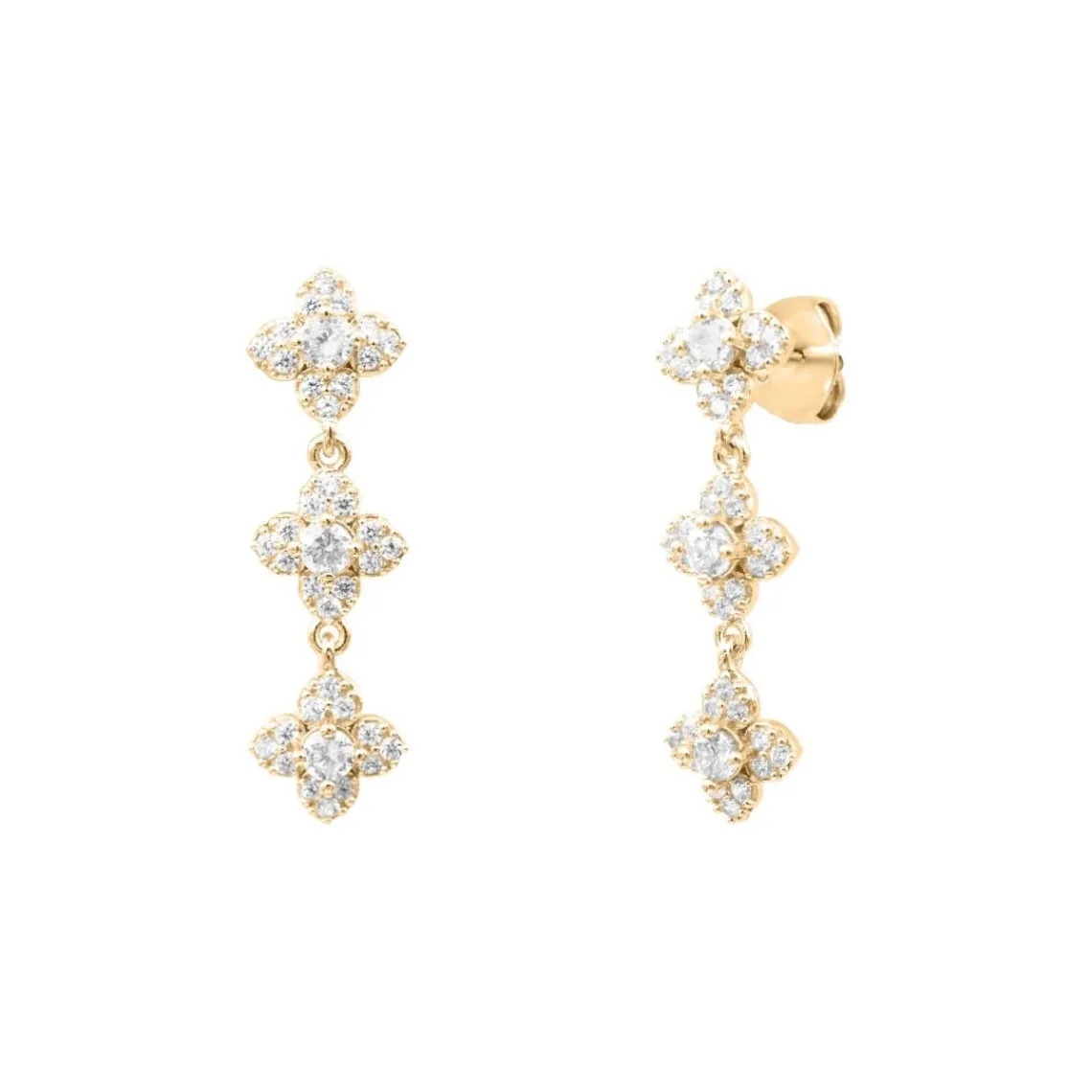 Punica Bijoux Boucles Fine FIN_E09_GP | Femme Boucles D'Oreilles