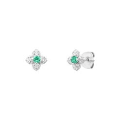 Punica Bijoux Boucles Fine FIN_E08_RHO Argent | Femme Boucles D'Oreilles
