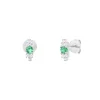 Punica Bijoux Boucles Fine FIN_E04_RHO Argent | Femme Boucles D'Oreilles
