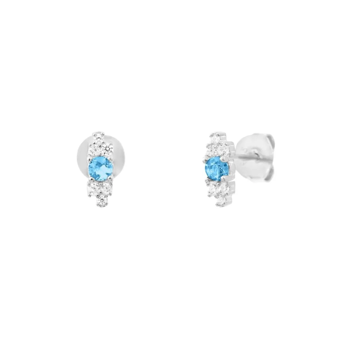 Punica Bijoux Boucles Fine FIN_E03_RHO Argent | Femme Boucles D'Oreilles